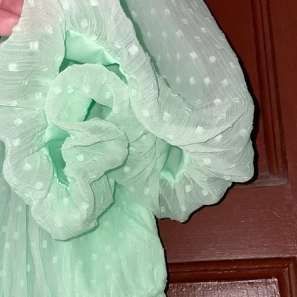 ASOS PLEATED MAXI DRESS     LIKE NEW - Picture 9 of 12